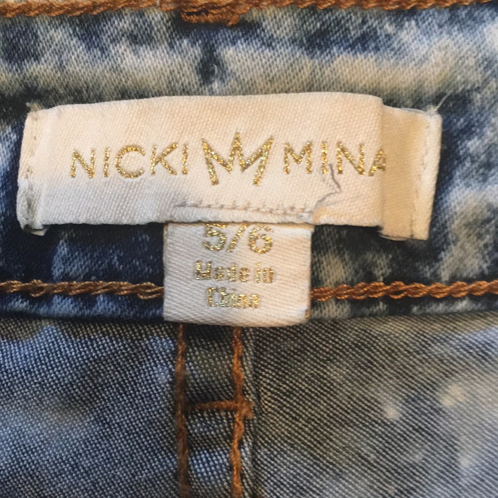 NWOT Nicki Minaj Jean Shorts - Picture 5 of 8
